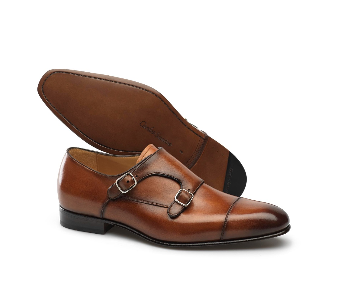 Chaussures Double Buckle - Miles Anilina Douro